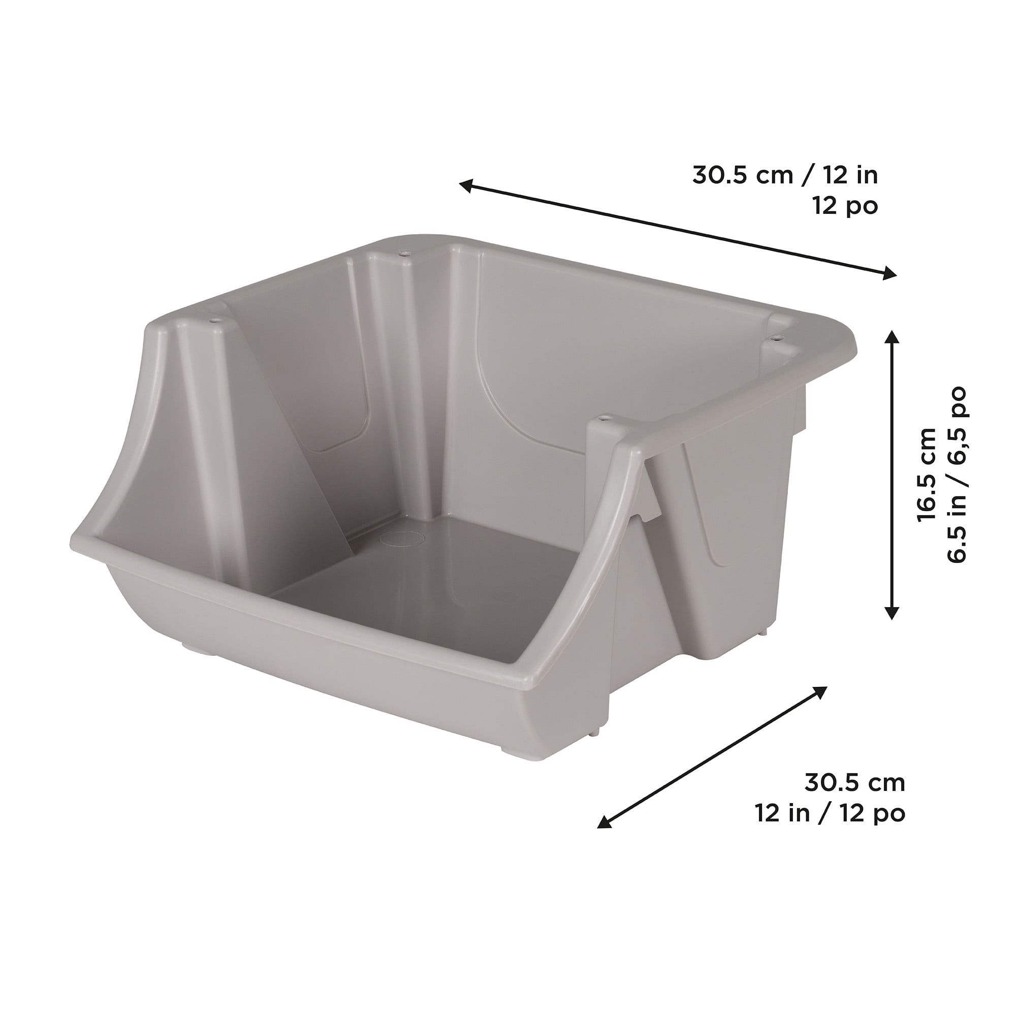 Neatfreak Kids empilable bac de rangement, Paquet de 2