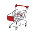 thumbnail image 1 of CIMAXIC Mini Shopping Carts Toy Shopping Trolley Toy Storage Container Toys Size M Red,5.71"X5.12"X3.74", 1 of 5