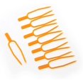 thumbnail image 4 of Jinsinto Setaria Viridis 100Pcs Stolon Fixing Clips Plant Clips Garden Tool Stolons Accessory Strawberry Fork Farming Clip Plant Support, Orange, 4 of 5
