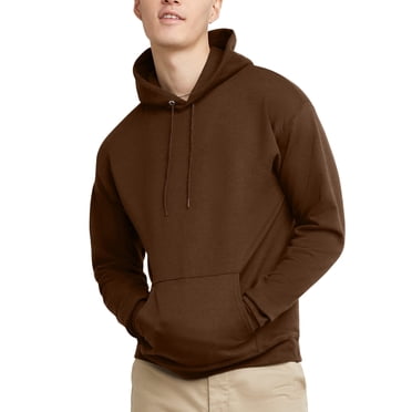Hanes Ecosmart Chandail à Capuchon, Molleton de Poids Moyen, Chandail à Capuchon pour Hommes, Brun Armée, Moyen