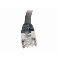 thumbnail image 2 of C2G 25ft Cat5e Snagless Shielded (STP) Ethernet Network Patch Cable - Black - Patch cable - RJ-45 (M) to RJ-45 (M) - 25 ft - STP - CAT 5e - molded, stranded - black, 2 of 3