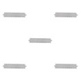 thumbnail image 3 of QualitChoice Simple Embroidery Table Runner White Lace Tablecloth Fabric Dining Tea Exquisite Kitchen Decoration White 35*270 cm 5PCS, 3 of 6