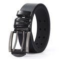 thumbnail image 4 of QUETO Ceinture décontractée à double griffe pour hommes, 4 of 5