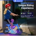 thumbnail image 3 of Gyrocopters Radi8 Electric scooter (Blue) | UL 2272 approved | 25 km Range | 25 km/h Speed | Rear Disc Brakes | LED Lights | LCD Display, 3 of 9