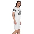 thumbnail image 2 of Inkmeso T-Shirt Instruit Motivé Vacciné Drôle Pro-Vaccin Robe à Encolure Bateau, 2 of 8