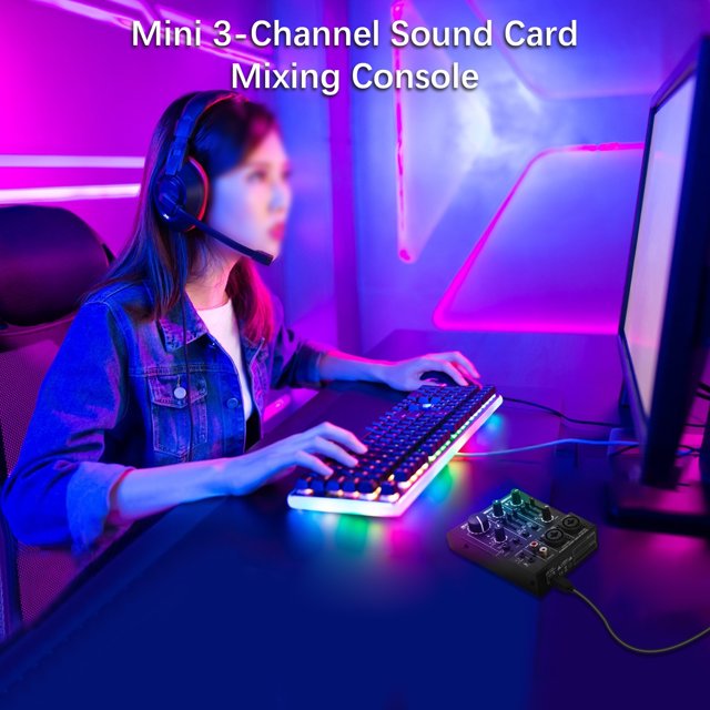 Tuner,5v Usb Powered Studio Dj Network Power 5v Usb Powered Studio Dj Usb Powered Studio Console Audio Built-in Sound Console Audio Dj Network Live 3-channel Sound Audio Qisuo 3-channel Hxber Buzhi