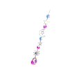 thumbnail image 2 of pitrice Crystal Wind Chime Hanging Sparkling Handmade Prisms Pendant B, 2 of 9