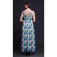 thumbnail image 2 of Bimba Floral Ladies Printed Resort Maxi DrawstringDressSpaghetti Strap Beach Wear-X-Large, 2 of 5