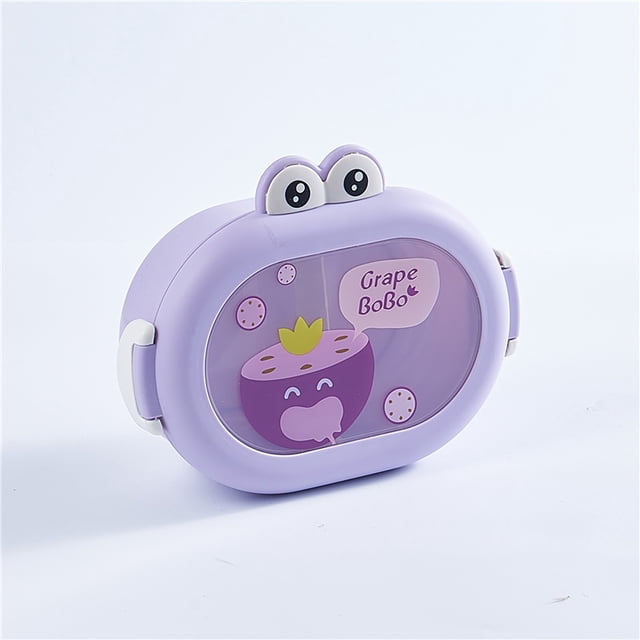 Yhmxh Lunch Box for Kids Kitchen Gadgets Small-capacity Lunch Box Cute Children's Food Supplement Box Transparent PP Portable Fruit Box With Lid Lunch Containers Bentgo Lunch Box