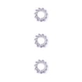 thumbnail image 2 of pitrice Nipples Rings Trendy Comfortable Convenient Piercings Decorative Accessories Pedant Jewelries for Dressing Silvering Light Blue 3Set, 2 of 6