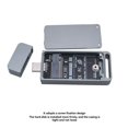 thumbnail image 1 of M.2 2230 NVME/SATA SSD Enclosure USB3.2 Type C 10Gbps Solid State Drive Case Double Protocol External Hard Drive Case, 1 of 6