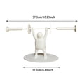 thumbnail image 2 of Funny Weightlifting Figure Desk Organizer Stand Compact Desktop Storage Holder for Jewelry Watches Small Items Home Decor, 2 of 2