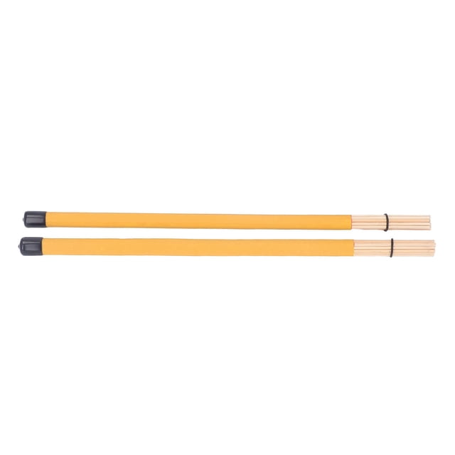 Drum Brush, Drums Stick Brushes Pretty Design For Playing Yellow