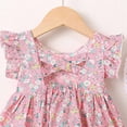 thumbnail image 4 of LOVZFMLL Summer Toddler Girls Short Sleeve Dress Pattern With Short Sleeves Skirt, 4 of 9