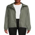 thumbnail image 1 of Swiss Tech Women‘s and Women‘s Plus Rain Jacket, 1 of 5