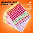 thumbnail image 2 of BINGLI 106 PCS Colored Dot Stickers Round Color Coding Labels Classroom Must Haves, Circle Dots Labels Price Stickers Polka Circle Dot Stickers Label Stickers for Kids Office Decor, Papers Etc, 2 of 9