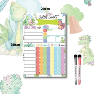 Lefu Magnetic Weekly Planner, Frigidaire à Wipe Sèche ou Planificateur de calendrier d'Erase Sèche