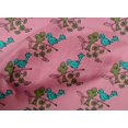thumbnail image 4 of oneOone Cotton Poplin Fabric Leaves|Bird & Floral Block Printed Craft Fabric BTY 56 Inch Wide, 4 of 4