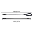 thumbnail image 2 of TIELUTT Reflective Bungee Dog Leash with Padded Handles for Running Walking Outdoor Activities Adjustable Pet for Cats Dogs, 2 of 3