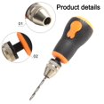 thumbnail image 3 of Perceuse à Main Portable Mini + 10 Pcs Perceuses 0.5-3,2mm Outil DIY, 3 of 9