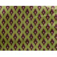 thumbnail image 4 of oneOone Georgette Viscose Fabric Argyle Style Ikat Printed Craft Fabric BTY 42 Inch Wide, 4 of 4