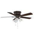 thumbnail image 4 of Clarkston II 44 Inch LED Indoor Oiled Rubbed Bronze Ceiling Fan with Light Kit for Small Rooms (New Open Box), 4 of 6