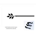 thumbnail image 2 of Village Wrought Iron CUR-76-112-S Leaf Curtain Rod - Large, 2 of 2