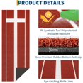 thumbnail image 3 of 10 x 3 FT Softball Pitching Mat - Anti Slip Turf Practice Mat with Integrated Pitching Mound for Indoor and Outdoor Training, 3 of 7