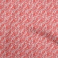 thumbnail image 1 of oneOone Silk Tabby Red Fabric Text Sewing Material Print Fabric By The Yard 42 Inch Wide, 1 of 5