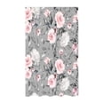 thumbnail image 1 of Hearth & Gear Rideau de Douche Imperméable à Imprimé Floral Numérique 3D HD pour Séparation du Sec et du Mouillé dans la Salle de Bain, Doublure de Rideau de Douche Longue, Mini Chauffe-Serviettes, Rideaux de Douche pour Salle de Bain d'Invités, Douche Autonome, 1 of 3