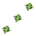 thumbnail image 3 of Decodeary Soft And Comfortable Chair Cushion Pad For Any Chair Cloth Square Chair Cushion Seat Cushion Pad Chair Pad Breathable Tropical banana leaf 3Set, 3 of 6