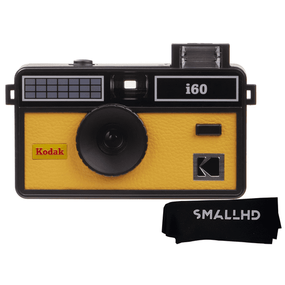 Kodak i60 Appareil Photo Style Rétro (Jaune) Plus un Chiffon de Nettoyage en Microfibre Bonus