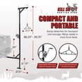 thumbnail image 3 of Kill Shot Hitch Mounted Steel Deer Hoist with Swivel, 500 Pound Capacity, Black, 3 of 8