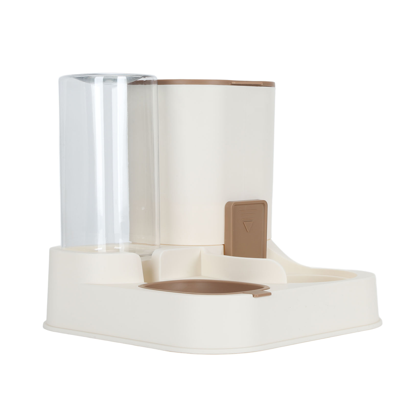 Distributeur Automatique d'Eau et de Nourriture, Distributeur et Arroseur Automatique pour Animaux PP 2 en 1 pour Intérieur