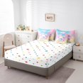 thumbnail image 4 of YST Unicorn Girls Bedding Set 7-Piece Pink Rainbow Unicorn Comforter Set, Full Size, 4 of 5