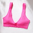 thumbnail image 5 of Timegard Bras for Women No Underwire Deep V Neck Comfy Lightweight Daily Bralette Solid Color Fashion, 5 of 5