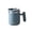 Blue, variant on Travel Coffee Mug Stainless Steel Mug with Lid and Handle 450Ml Reusable Double Insulated Mug for Home Office and Travel Coffee Mugs Breakfast Mugs Insulated Coffee Mug