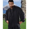 thumbnail image 1 of The Pirate Dressing C1014 John Reckham Shirt- Black - Extra Large, 1 of 1