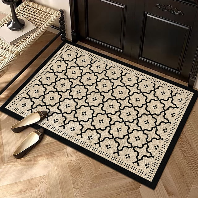 Meitianfacai Winter Savings Clearance Deals Door Mat Indoor Entryway Rug Dirt Trapper Door Mats Non-Slip Machine Washable Rubber Absorbent Door Mats Great For Entryway Garden Hallway