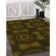 thumbnail image 3 of Ahgly Company Machine Washable Indoor Rectangle Transitional Dark Bronze Brown Area Rugs, 2' x 4', 3 of 7