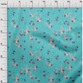 thumbnail image 2 of oneOone Polyester Lycra Fabric Dot|Floral & Stork Bird Print Fabric By Yard 56 Inch Wide, 2 of 4