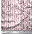 thumbnail image 1 of Soimoi Poly Georgette Fabric Lavender Shirting Print Fabric by The Yard 42 Inch Wide, 1 of 3