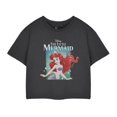 thumbnail image 1 of The Little Mermaid Womens Ariel Bubbles Short-Sleeved Crop Top, 1 of 2