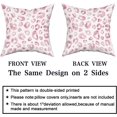 thumbnail image 4 of Pink Grey Leopard Print Pillow Covers 20X20 Inch Watercolor Gray White Cheetah Preppy Pillow Cases Animal Square Throw Pillow Case Set of 2 Home Decor for Sofa Living Room Bedroom Bed Cushion, 4 of 5