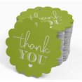 thumbnail image 4 of Inkdotpot Étiquettes Suspendues en Papier Aluminium Argenté Merci pour Douche Nuptiale Étiquettes de Faveur 100 Pcs, 4 of 6