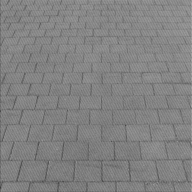 Ahgly Company Tapis d'Intérieur Lavable en Machine Carré Gris Foncé Transitionnel, 8 Pieds Carré