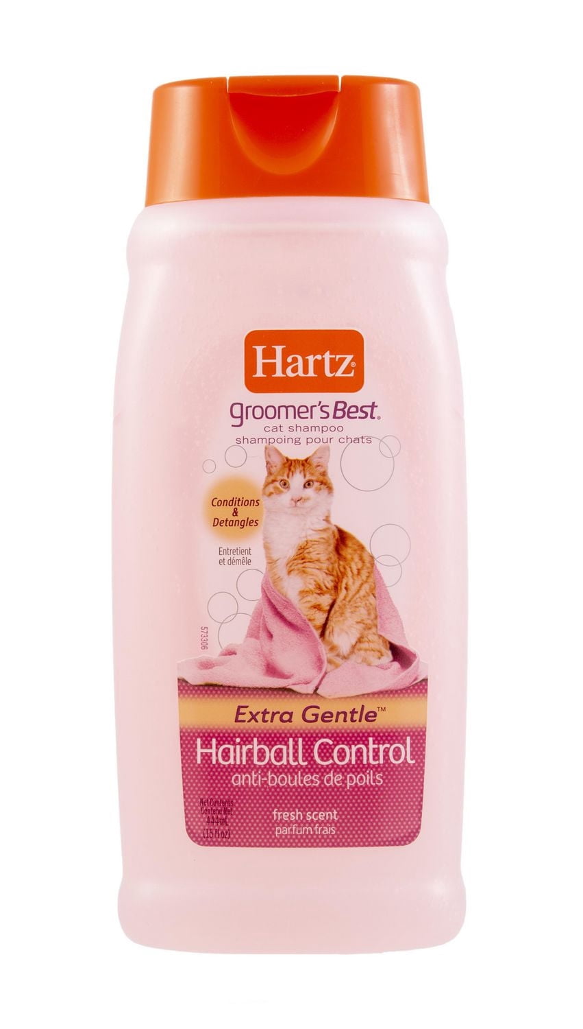 Hartz Groomer's Best Shampooing Anti-Boules de Poils pour Chats, 444mL
