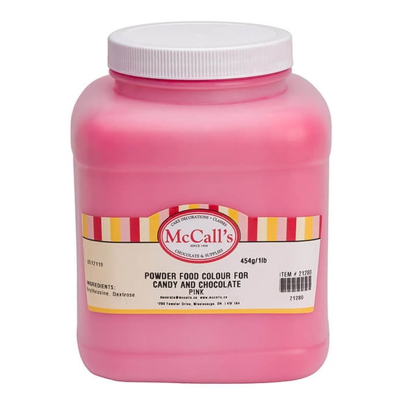 POWDER FOOD COLOR lake PINK FOR CANDY & CHOCOLATE 454 g / 1 lb