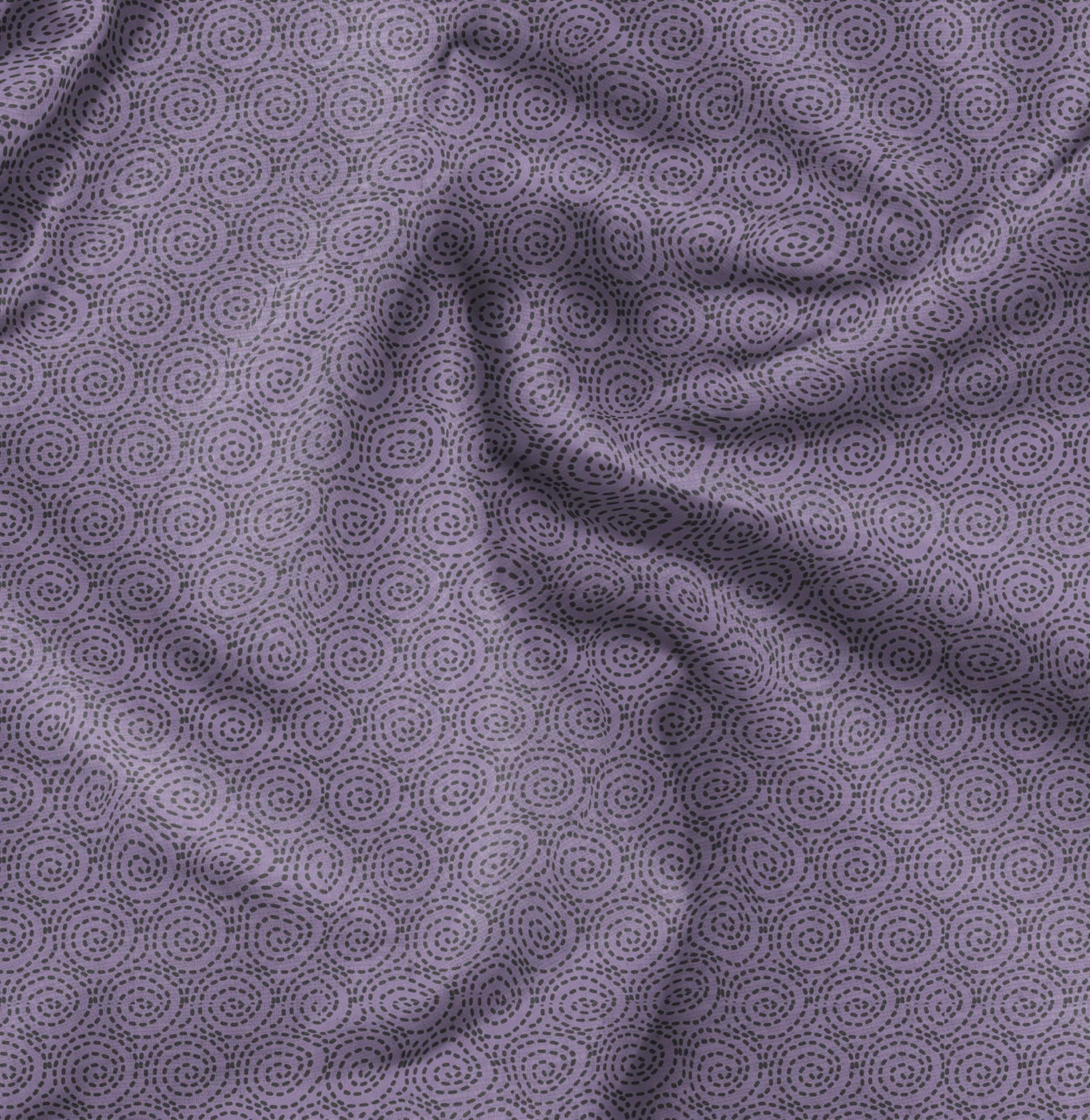 Soimoi Purple Cotton Cambric Fabric Abstracts Abstract Printed Fabric 1 Yard 42 Inch Wide