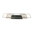 thumbnail image 2 of Expandable Bathtub Tray, Metal Marble Bathtub Caddy Tray, Bathtub Rack Shelf, Bathtub Rack Across Tub For Bathroom, 2 of 8